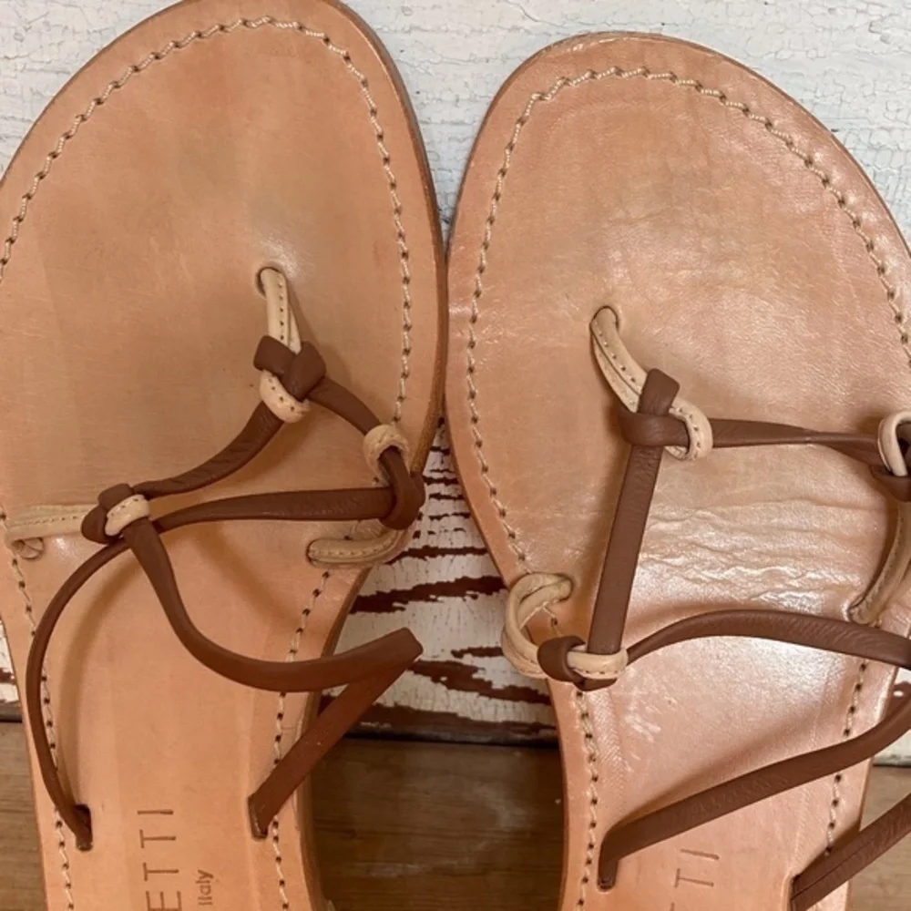 Cornettie Vulcanello Tan Sandal 8.5